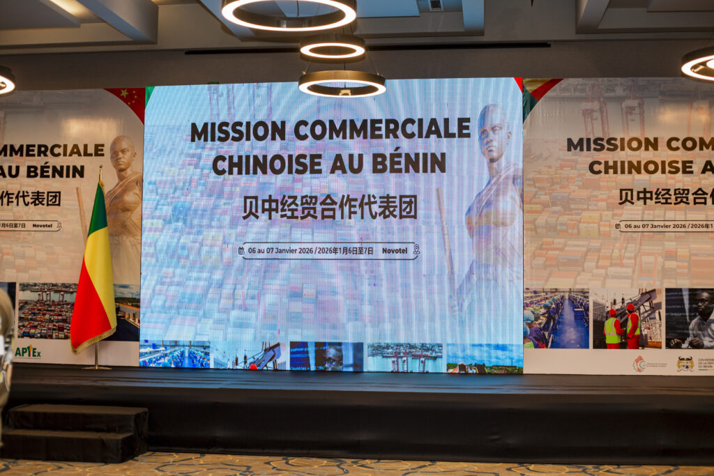 Mission économique bénino-chinoise — Bénin, les 6 et 7 janvier 2026