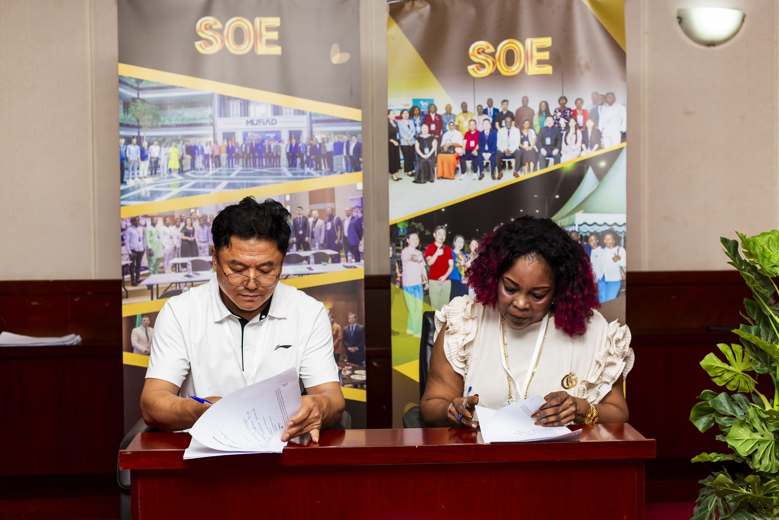 Rencontre entre entrepreneurs et investisseurs